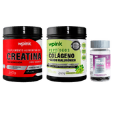 colágeno de uva verde + creatina de lichia + cabelos e unhas - wp