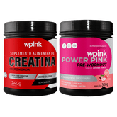 creatina sem sabor 240g - super power pink de lichia - pré-treino – 300g